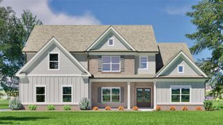 New construction Single-Family house 69 Amelia Ct, Covington, GA 30014 plan (GA) Brunswick A.1 3 Side Entry - image