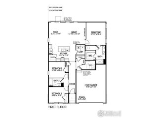 New construction  house 919 London Wy, Severance, CO 80550 plan Newcastle - image