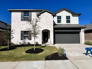 New construction Single-Family house 2005 Lazy Acres St, Leander, TX 78641 plan The Perry - image