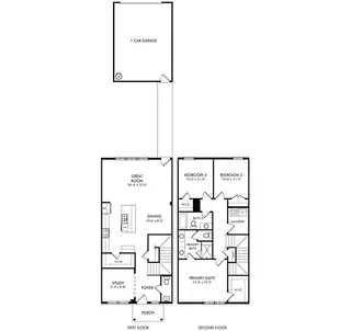 New construction Townhouse house 104 Fletchers Wy, Smyrna, TN 37167 plan Stonecrest - image