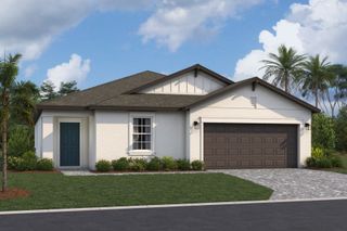 New construction Single-Family house 247 Lakeside Breeze Wy, Lehigh Acres, FL 33936 plan Captiva - image