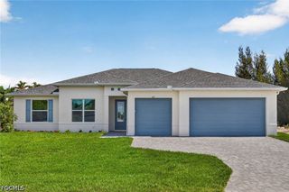 New construction house 613 Sw 13Th St, Cape Coral, FL 33991 plan The Coral Haven - image