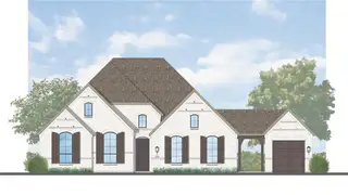 New construction Single-Family house 2819 Cedar Rdg, Sherman, TX 75092 plan Canterbury G Plan - image