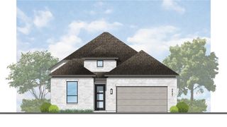 New construction house 404 Jackson River Lp, Kyle, TX 78640 plan Surrey Plan - image