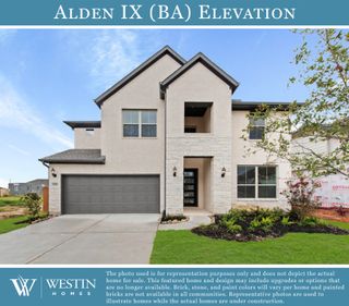 New construction Single-Family house 509 Snakeroot Trl, Georgetown, TX 78633 plan The Alden IX - image