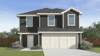 New construction Single-Family house 14726 Clay Ridge Run, San Antonio, TX 78253 plan The Franklin - image