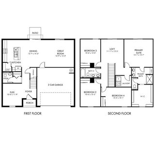 New construction  house 12564 Homeland Dr, Dade City, FL 33525 plan Marigold - image