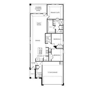 New construction Single-Family house 209 Outlaw Dr, Liberty Hill, TX 78642 plan The Cascade (330) - image