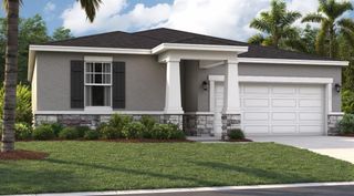 New construction house 398 Eventide Ave, Mascotte, FL 34753 plan The Quest - image