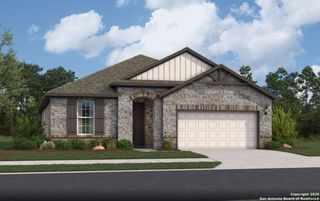 New construction house 6422 Penny Path, San Antonio, TX 78253 plan Teton - image