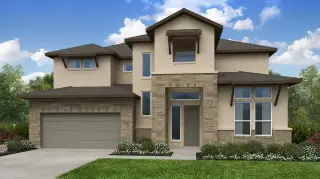 New construction Single-Family house 120 Las Posas Dr, Liberty Hill, TX 78642 plan Mesa - image