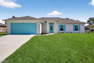 New construction Single-Family house 1707 Nw 25Th Ln, Cape Coral, FL 33993 plan The Sunset Harbor - image