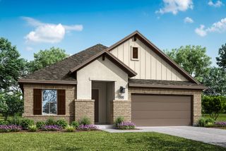 New construction house 16201 Smithers Rd, Manor, TX 78653 plan Clebourne - image