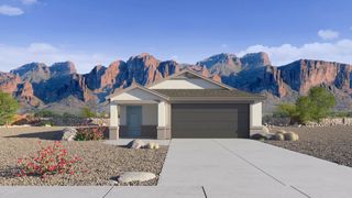 New construction Single-Family house 34910 W Lucca Dr, Maricopa, AZ 85138 plan Harper - image