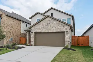 New construction Single-Family house 208 High Valley Dr, Liberty Hill, TX 78642 plan Fieldstone - image