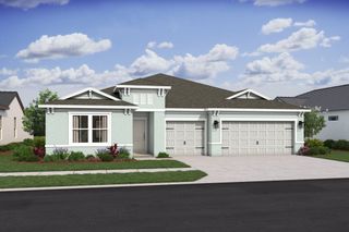 New construction Single-Family house 875 Cochran Rd Se, Palm Bay, FL 32909 plan Aegean ESP - image