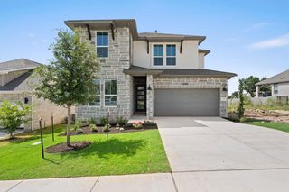 New construction Single-Family house 420 Hickory Springs Trl, Georgetown, TX 78628 plan Linden - image