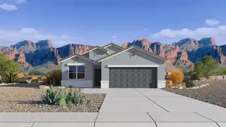 New construction Single-Family house 12196 E Lupine Ln, Florence, AZ 85132 plan Raven - image