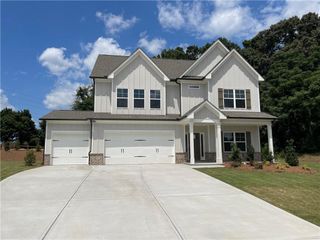 New construction Single-Family house 157 Cherokee Rose Lane, Hoschton, GA 30548 Sidney- photo