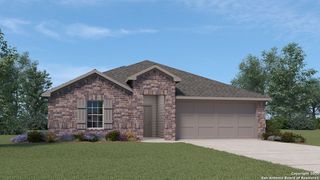 New construction house 14671 Pearl Flts, San Antonio, TX 78253 plan The Kingston - image
