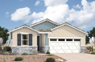 New construction house 4849 S 241st Dr, Buckeye, AZ 85326 plan Fossil - image
