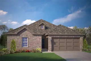 New construction Single-Family house 608 Harvey St, Grandview, TX 76050 plan Tupelo - image