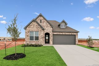 New construction Single-Family house 5818 Gunner Pt, New Braunfels, TX 78130 plan The Flora - image