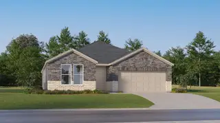 New construction Single-Family house 121 Cascade Falls Ln, Marble Falls, TX 78654 plan Hendrix - image