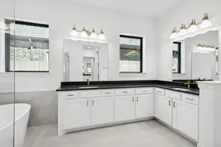 New construction Single-Family house 12222 Grassy Bend Dr, Mont Belvieu, TX 77523 plan The Bluffstone - image