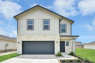 New construction Single-Family house 1989 Brookpointe Ln, Dayton, TX 77535 plan The Blanco E - image