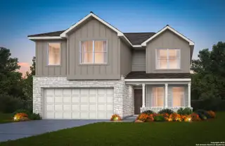 New construction Single-Family house 221 Grazing Mdw, Boerne, TX 78006 plan Enloe - image