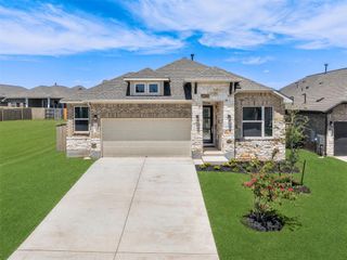 New construction Single-Family house 112 Salado Creek Trl, Bastrop, TX 78602 plan Lanport - image