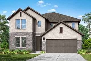 New construction Single-Family house 216 Rambling Rapids Dr, Georgetown, TX 78628 plan McKinney - image