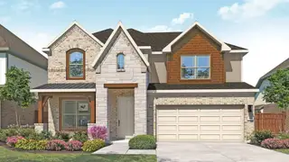 New construction Single-Family house 398 Rubber Tree Wy, Buda, TX 78610 plan Rosewood - image