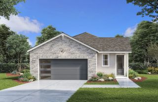 New construction Single-Family house 1121 Yaupon Holly Drive, Georgetown, TX 78628 Plan 1- photo