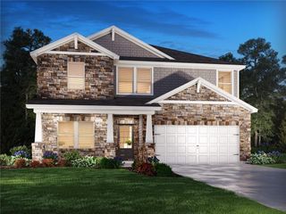 New construction Single-Family house 1888 Dosk Avenue, Lawrenceville, GA 30044 Chatham- photo