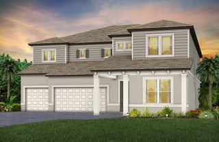 New construction  house 1648 Valier Pt, Zephyrhills, FL 33541 plan Roseland - image