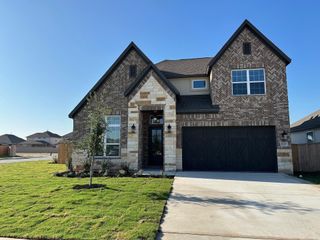 New construction Single-Family house 17229 Autumn Falls Ln, Manor, TX 78653 Saurel- photo