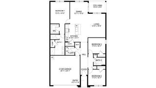 New construction  house 16541 Blue Coral Ln, North Fort Myers, FL 33903 plan Aria - image