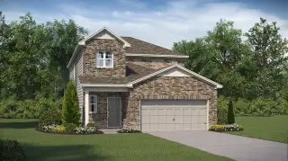 New construction Single-Family house 433 Amsterdam Wy, Hampton, GA 30228 plan Columbia - image