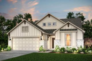 New construction house 508 Canyoncrest Wy, Liberty Hill, TX 78642 plan Mooreville - image
