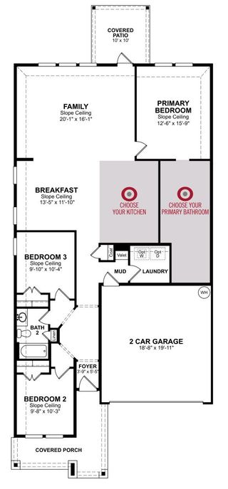New construction Single-Family house 15593 Bonnethead Rd, San Antonio, TX 78245 plan Maxwell - image