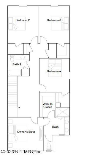 New construction Townhouse house 4030 Lingo Ln, Jacksonville, FL 32257 - image