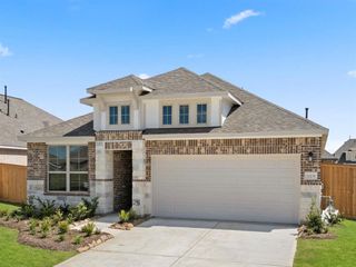 New construction Single-Family house 32231 Cedar Crest Drive, Waller, TX 77484 Hamilton Homeplan- photo