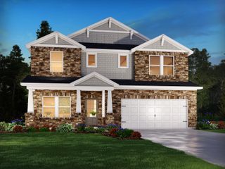 New construction Single-Family house 361 Denali Butte Ter, Canton, GA 30114 Johnson Basement- photo