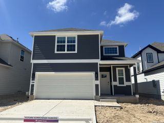 New construction Single-Family house 14959 Fischer Gdn, San Antonio, TX 78253 plan The Wisteria - image