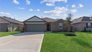 New construction house 9046 Rose Water Trl, Iowa Colony, TX 77583 plan Bellvue - image
