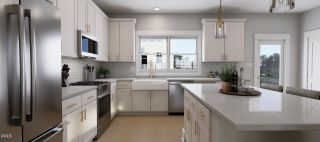 New construction Townhouse house 2415 Adrift Rd, Fuquay Varina, NC 27526 plan Atlas Interior Unit - image