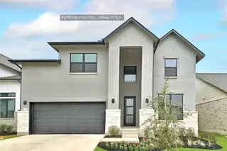 New construction Single-Family house 517 Snakeroot Trl, Georgetown, TX 78633 plan The Albany IX - image
