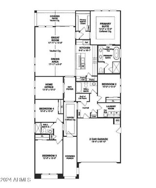 New construction Single-Family house 728 E Aurora Drive, San Tan Valley, AZ 85140 Pasadena- photo